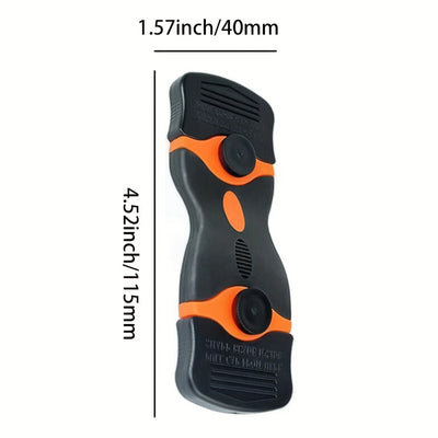 21pcs Razor Blade Scraper Double Edge Razor Scraper Remover Tool with Razor Blades for Labels Stickers Decals Removal Tint Vinyl - Smarsty