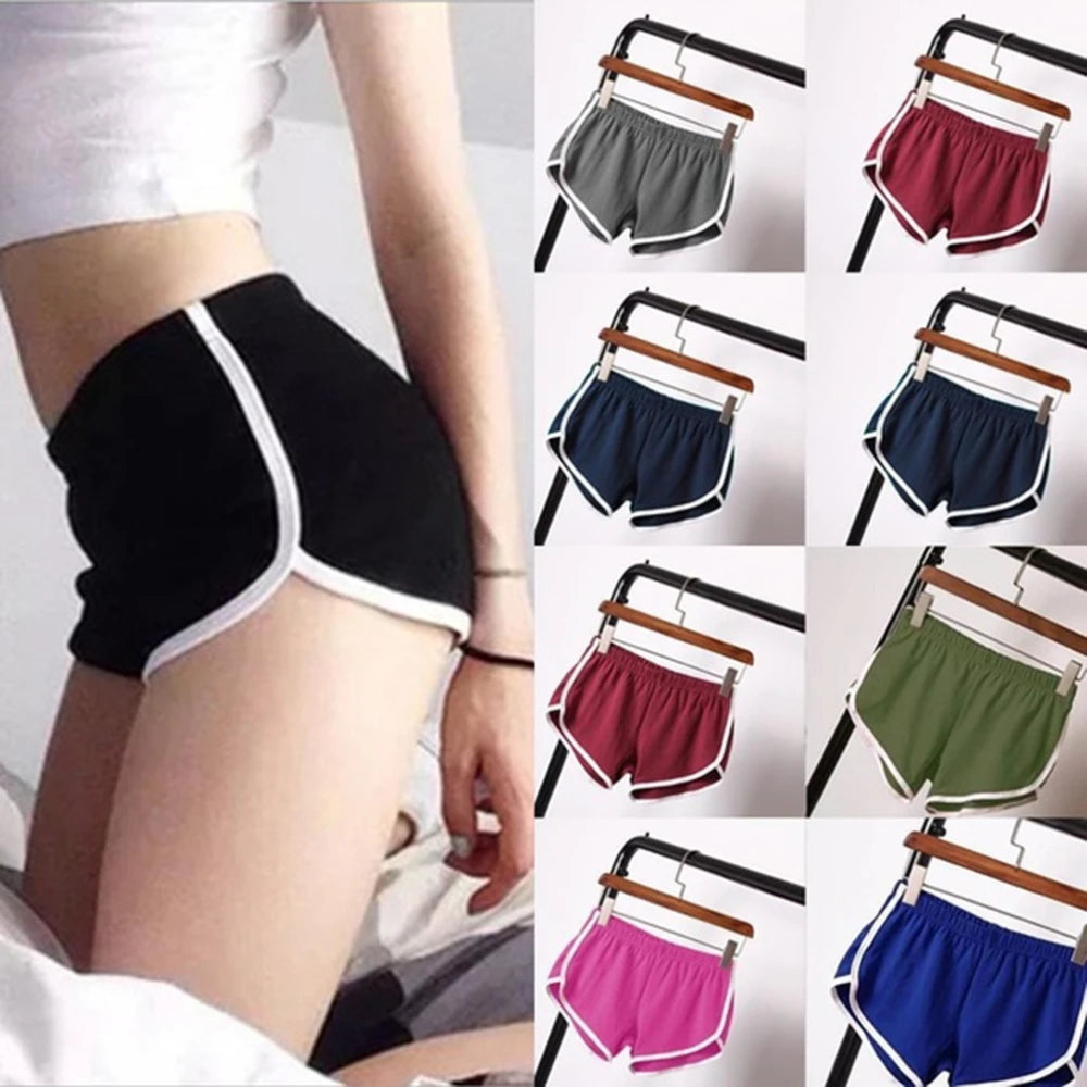 Sports Shorts Women Casual Fitness Shorts Cycling Running Wearing Causal Thin Anti-Walking Gym Yoga Hot Pants Bottoms Mujer - Smarsty