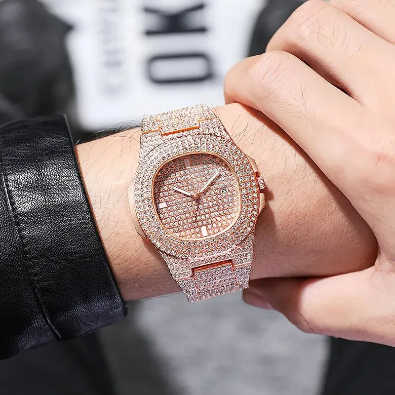 Luxury Men's Stainless Steel Sports Watch with Luminous Feature - Smarsty