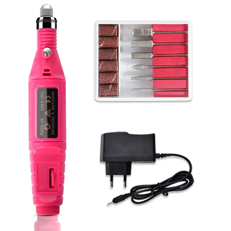 Gel Nail Polish Kit With UV Lamp And Drill - Smarsty