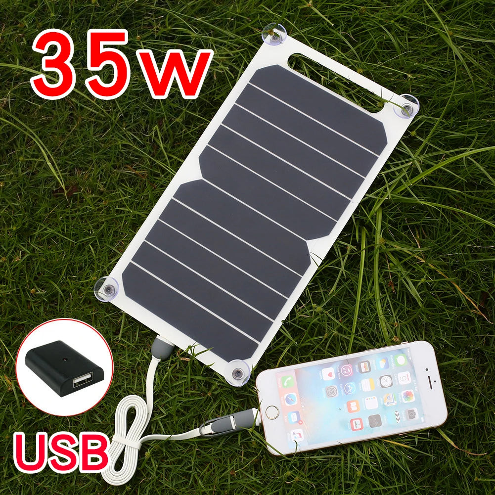 USB Solar Panel Charger for Power Banks and Phones - Smarsty