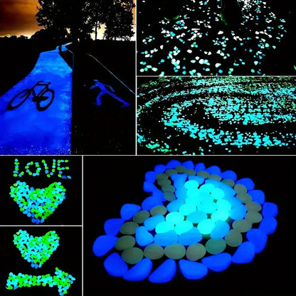 Glow in the Dark Garden Pebbles for Beautiful Outdoor Decor - Smarsty