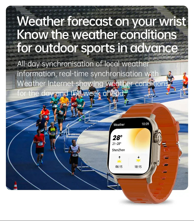 Original T900 Ultra 2 Smart Watch Bluetooth Call Feature - Smarsty