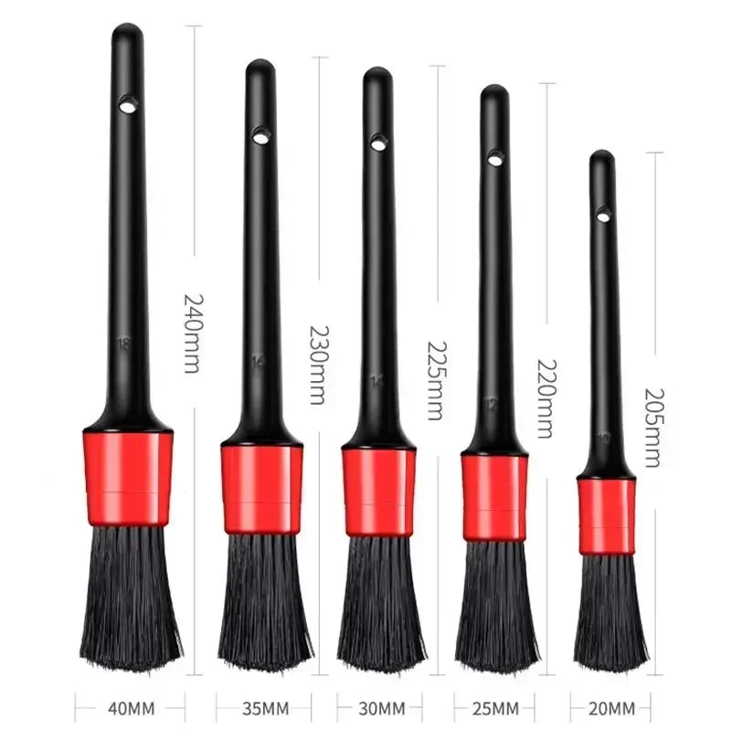 Car Detailing Brush Set For Dashboard And Vents Cleaning - Smarsty