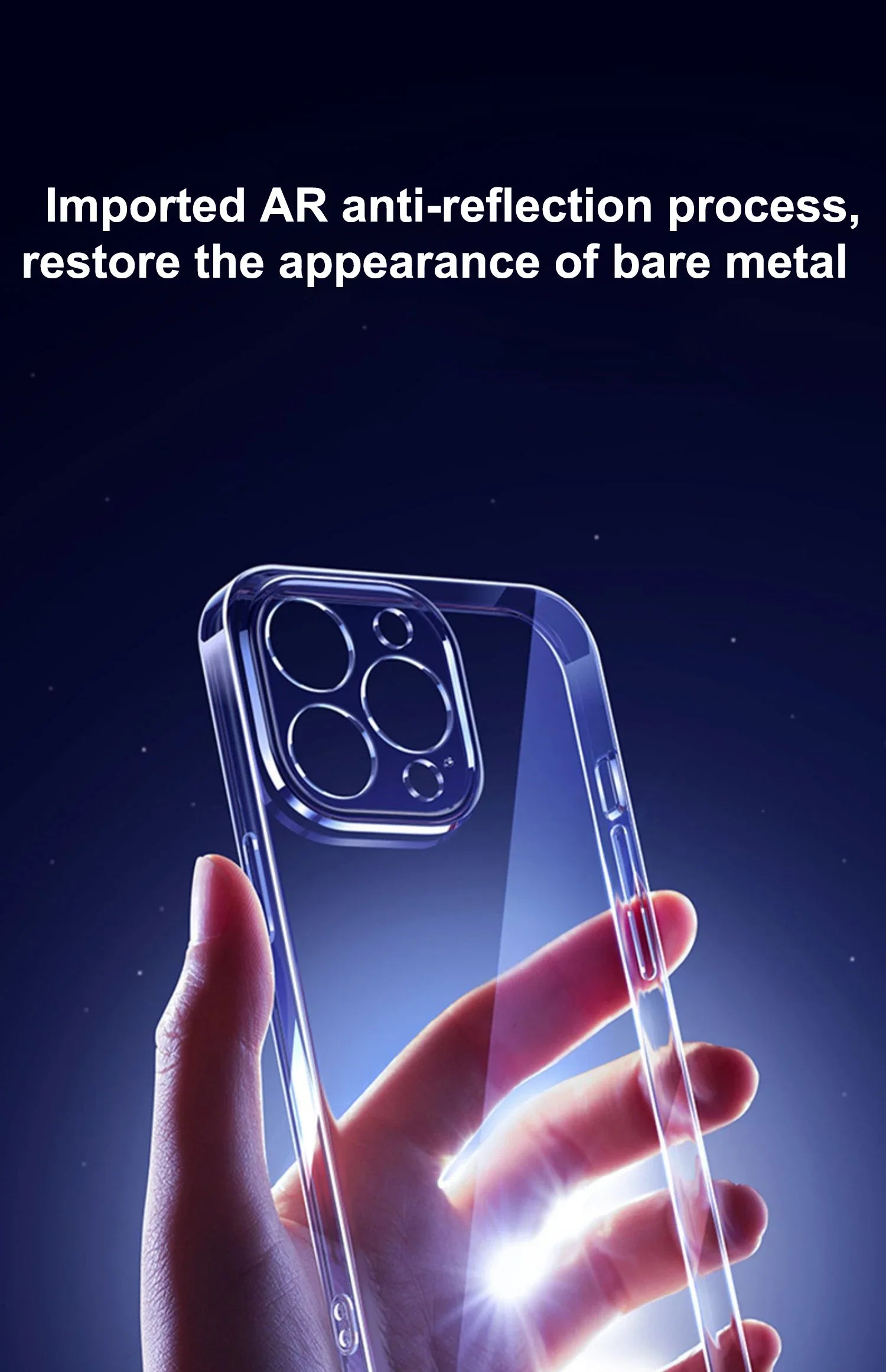 Ultra Thin PC Hard Crystal Clear Case For iPhone 17 16 15 14 Plus 13 12 11 Pro Max XR Glossy Transparent Camera Protection Cover