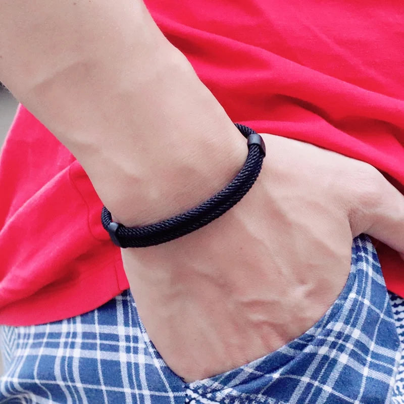Trendy Adjustable Red Bracelet for Couples and Lovers - Smarsty