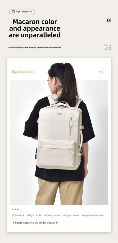 Backpack 40x30x20 Airplane, Cabin Hand Luggage Backpack, Laptop Backpack for Aeroplane Travel, School Backpack, Men Women's Bag - Smarsty