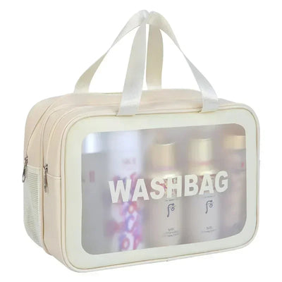 Portable Dry Wet Separation Toiletry Bag With Double Layer - Smarsty