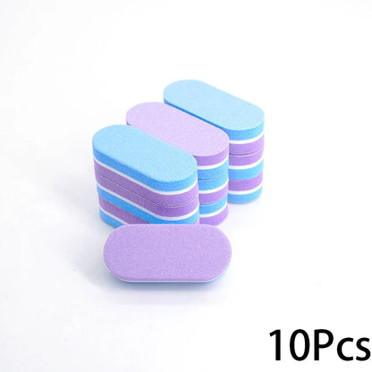 Mini Nail Sponge File Buffer Block Set for Smooth Finishing - Smarsty