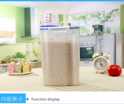 Moisture-Proof Plastic Pet Food Storage Container - Smarsty
