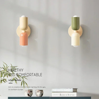 Colorful Nordic Wall Lamp for Children's Rooms - Smarsty