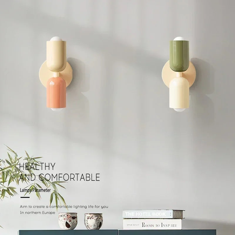 Colorful Nordic Wall Lamp for Children's Rooms - Smarsty