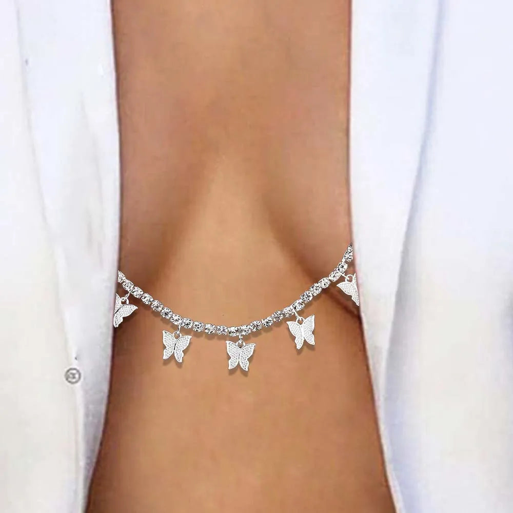 Butterfly Nipple Chain Body Jewelry for Rave Style - Smarsty