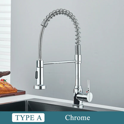 Matte Black Kitchen Faucet With Single Handle Design - Smarsty