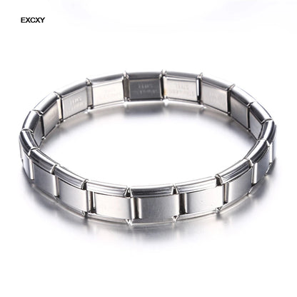 9mm Stainless Steel Bracelet Unisex Daily Wear Charm - Smarsty