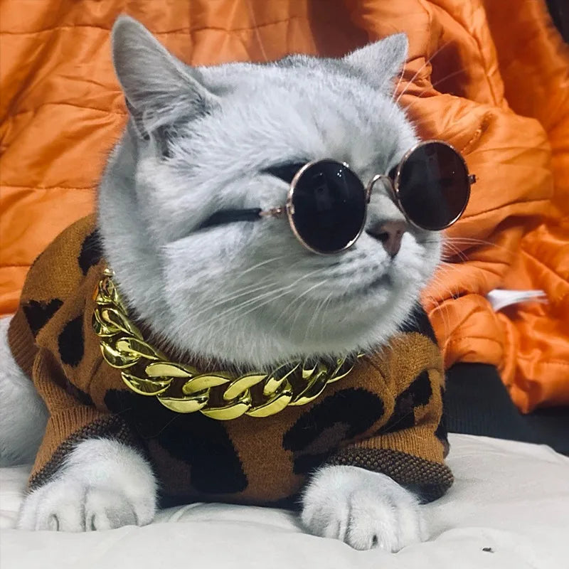 Cute Cat Glasses Multi-Color Pet Sunglasses Accessories - Smarsty