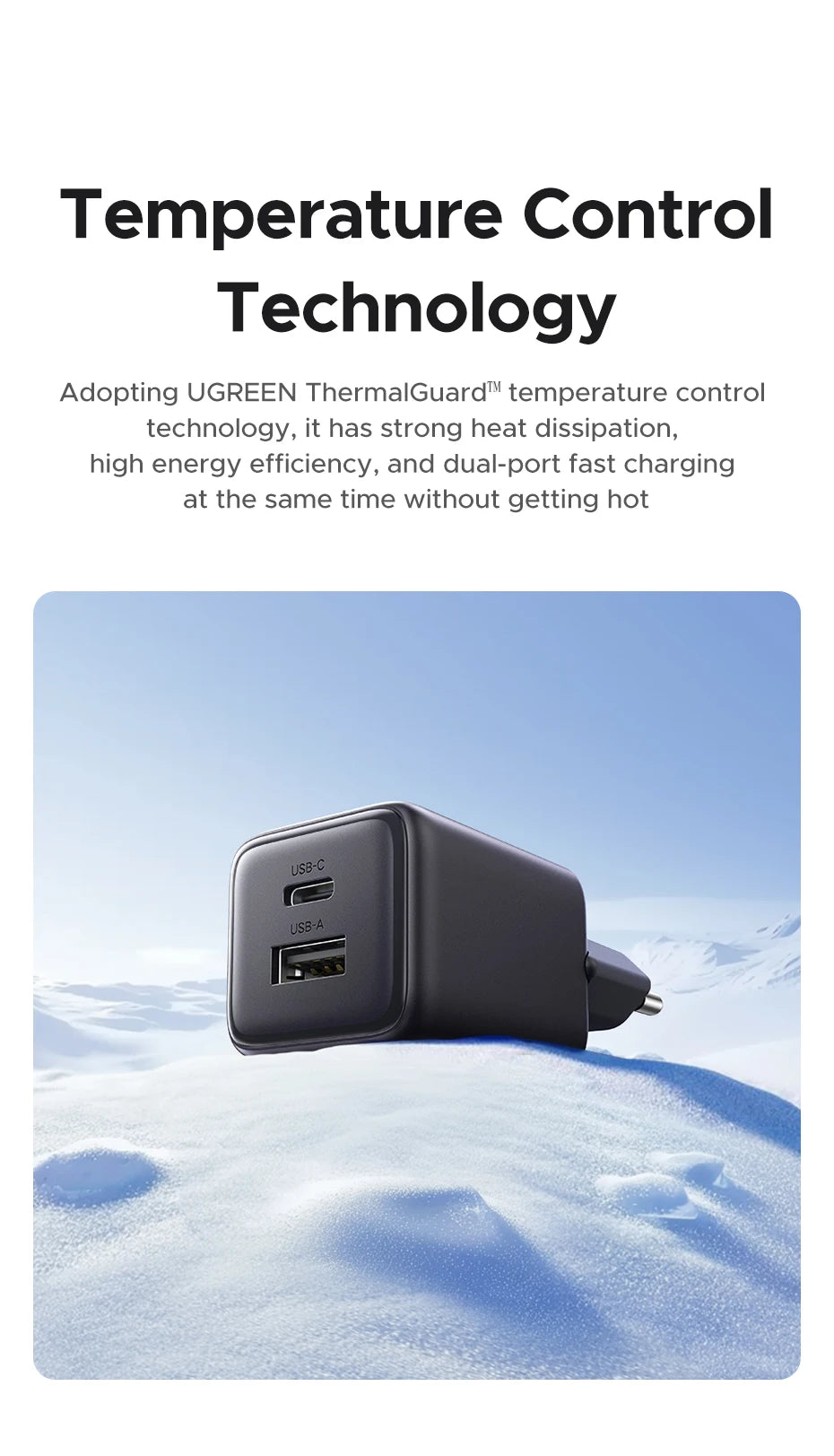 20W GaN USB C Charger PD3 Quick Charge Mini Compact - Smarsty