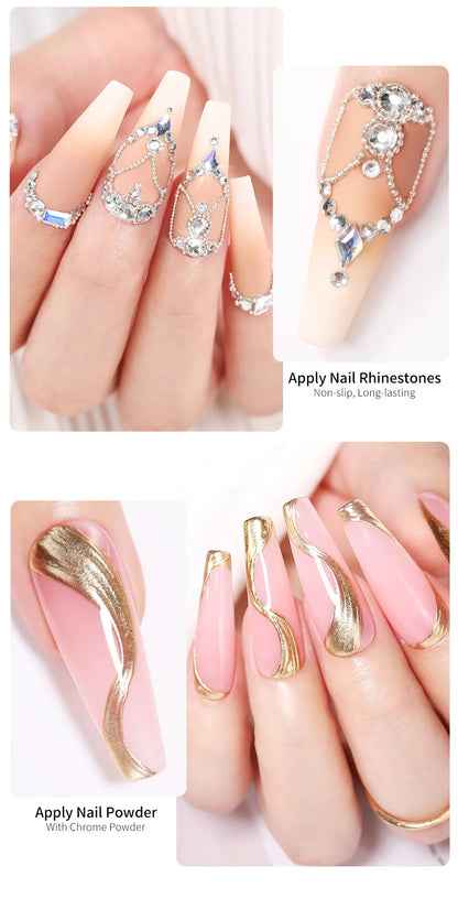 Born Pretty Rhinestones Glue Gel Set for Stunning Nails - Smarsty