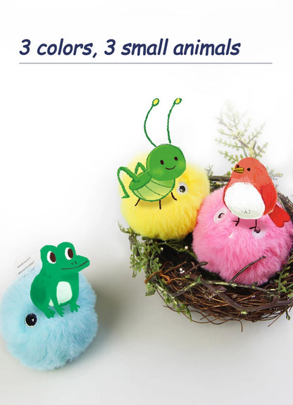 Interactive Sound Balls for Cats Plush and Soft - Smarsty