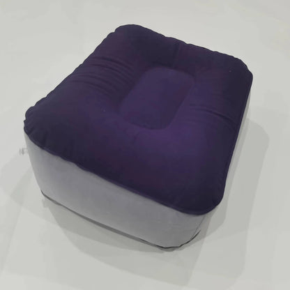 Inflatable Footrest Pillow for Travel and Office Comfort - Smarsty