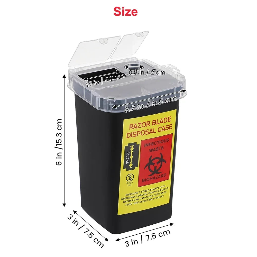Razor Blade Recycling Box for Safe Disposal - Smarsty