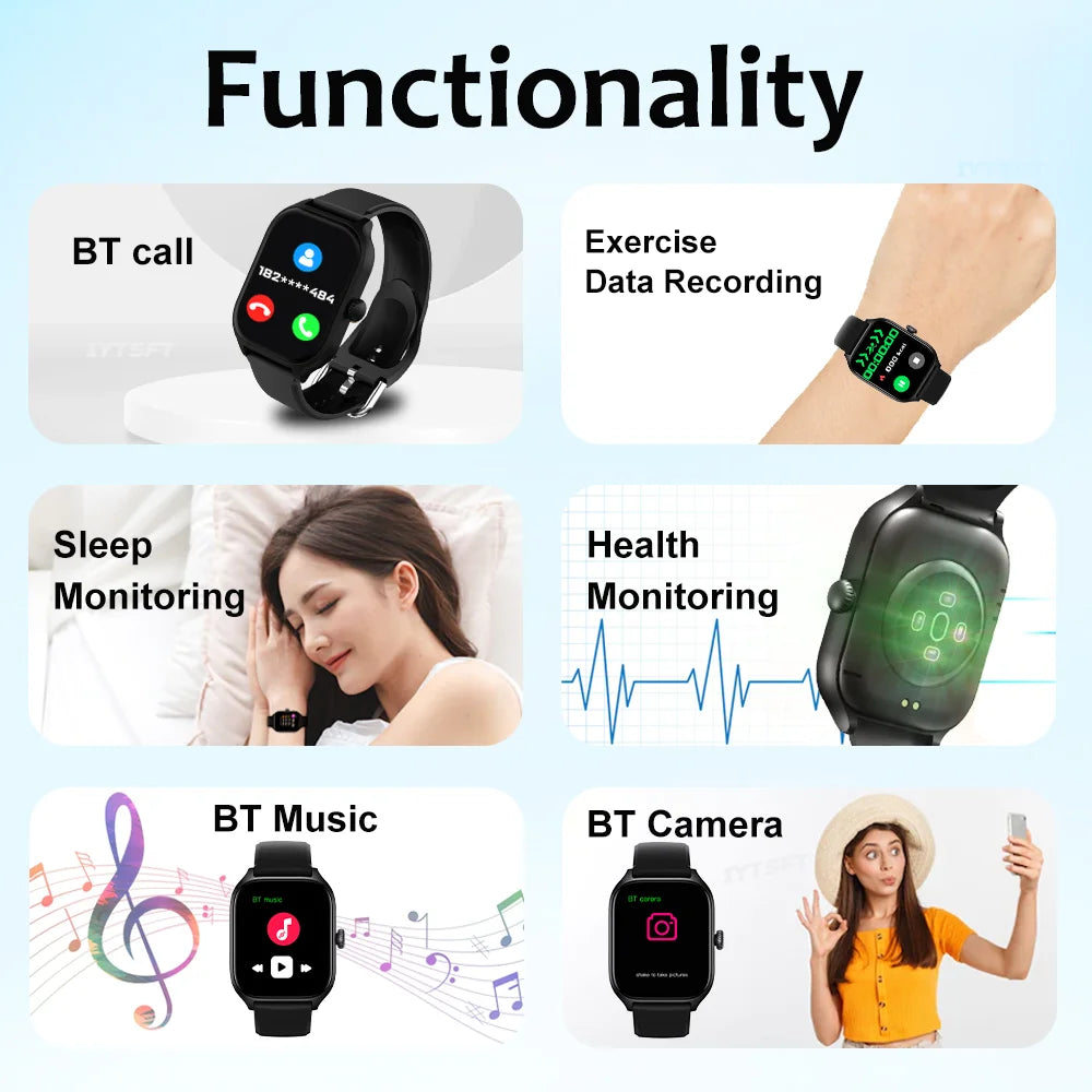Smart Watch H9 Pro MAX with HD Display and Bluetooth - Smarsty