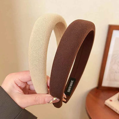Wide Edge Sponge Headband For Women Comfortable Face - Smarsty