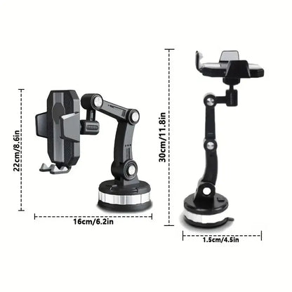 Universal Car Phone Holder Mount With Strong Suction Cup - Smarsty