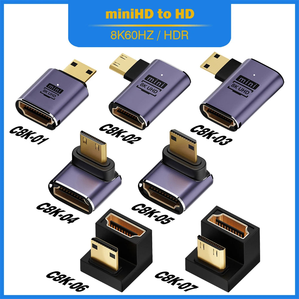 HDMI 2.1 Adapter for 8K 60Hz and 4K 120Hz - Smarsty