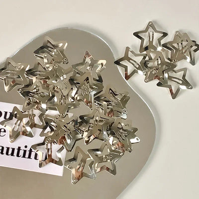 Colorful Kawaii Star Hair Clips for Sweet Girls - Smarsty