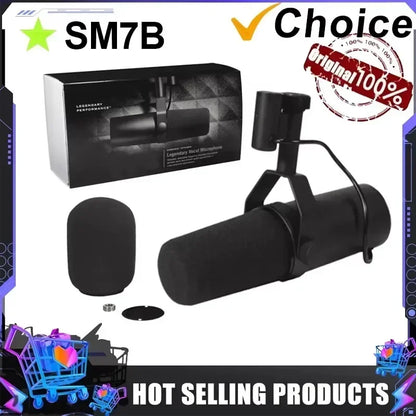 SM7B Dynamic Microphone for Professional Podcasting - Smarsty