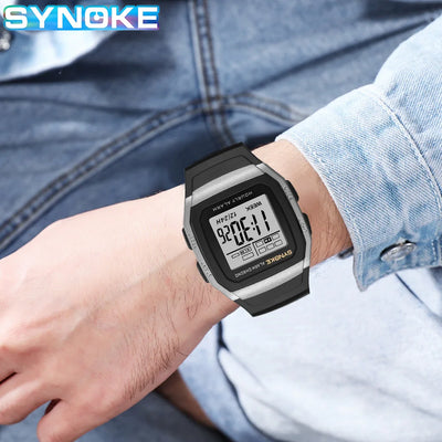 SYNOKE Luminous Waterproof Sports Watch for Boys - Smarsty