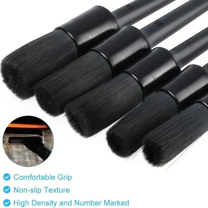 Soft Car Detailing Brush For Interior And Wheel Cleaning - Smarsty