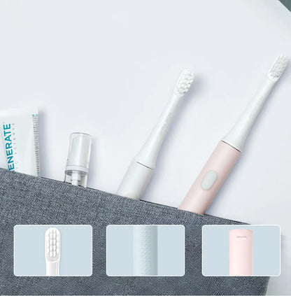 Xiaomi Mijia T100 Sonic Electric Toothbrush Waterproof Whitening - Smarsty
