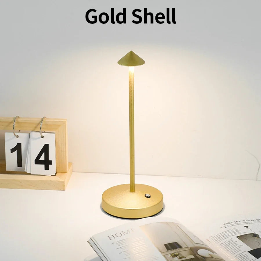Rechargeable LED Touch Sensor Table Lamp with Dimming - Smarsty