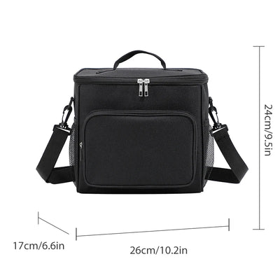Insulated Lunch Bag With Large Capacity Oxford Cloth - Smarsty