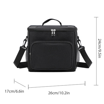 Insulated Lunch Bag With Large Capacity Oxford Cloth - Smarsty