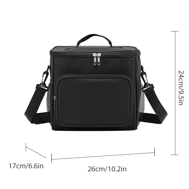 Insulated Lunch Bag With Large Capacity Oxford Cloth - Smarsty