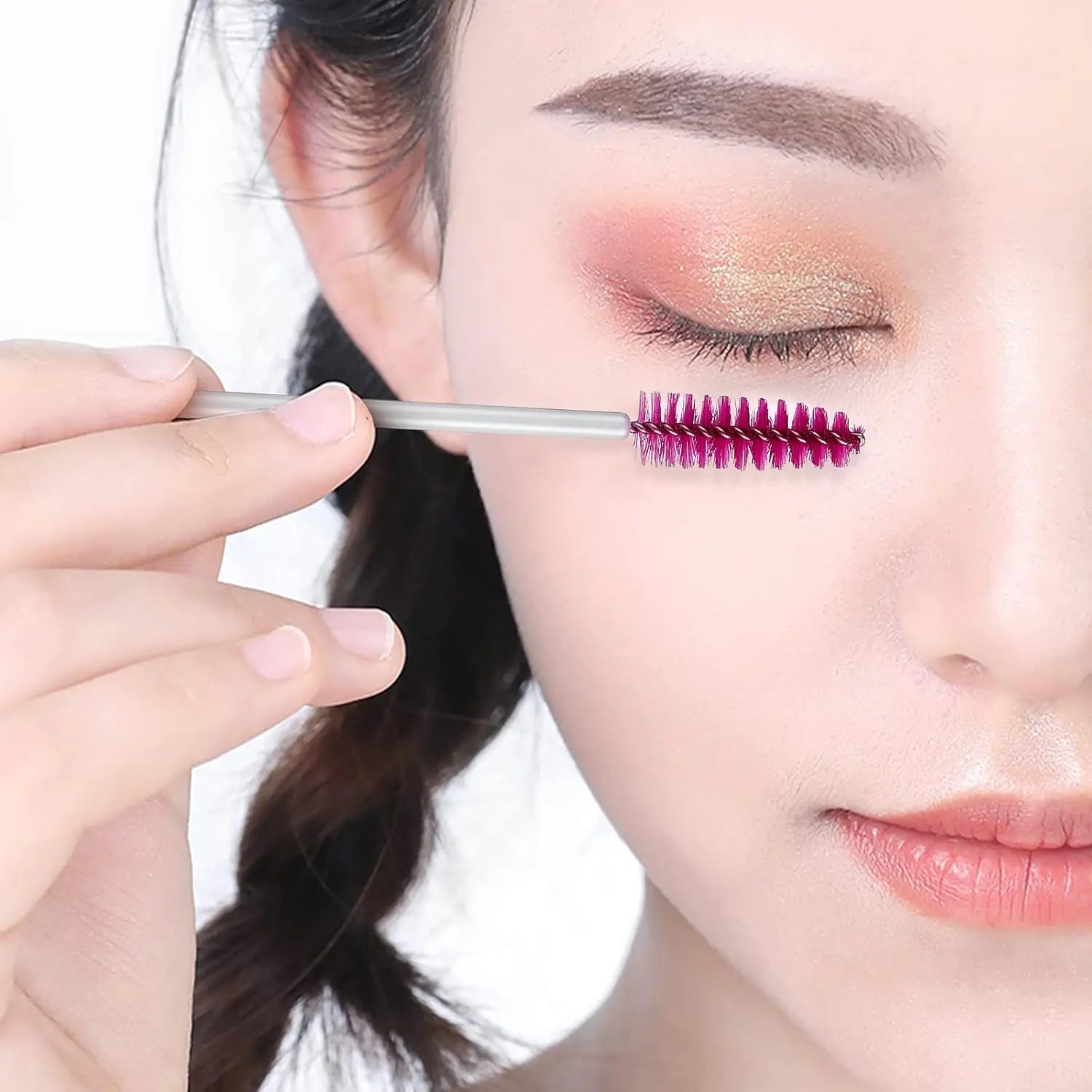 Reusable Eyelash Mascara Wands with Container for Easy Application - Smarsty