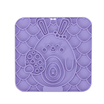 Silicone Pet Lick Mat for Slow Feeding Dogs - Smarsty