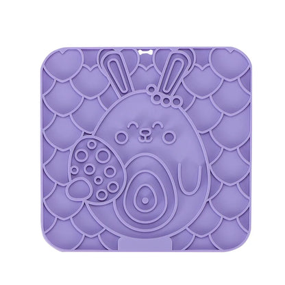 Silicone Pet Lick Mat for Slow Feeding Dogs - Smarsty