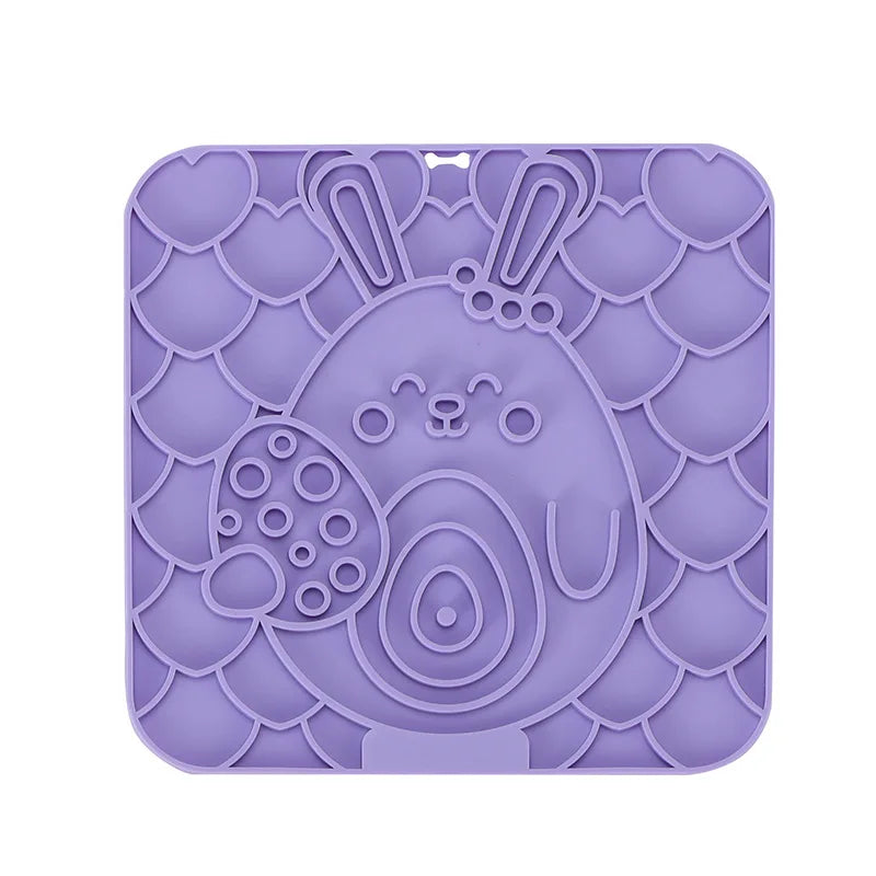 Silicone Pet Lick Mat for Slow Feeding Dogs - Smarsty