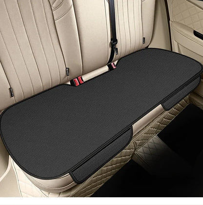 Breathable Ice Silk Car Seat Cushion Non-slip and Wear-resistant Solid Color Ice Silk Car Seat Cover, Universal Fit Most Cars