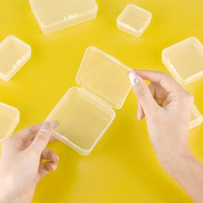 Translucent Plastic Jewelry Storage Box Set - Smarsty