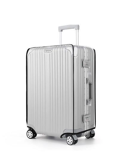 Transparent Pvc Luggage Protective Cover Wheeled Luggage Protective Cover Wear-Resistant Outer Cover Transparent Protective - Smarsty