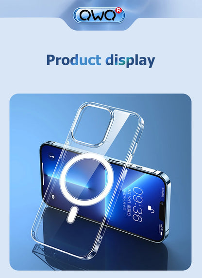 MagSafe Clear Case For iPhone Wireless Charging - Smarsty