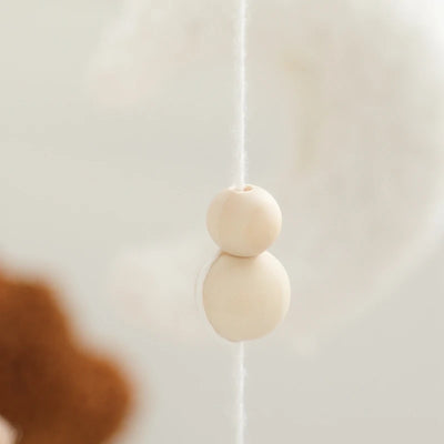 Baby Crib Mobile Bed Bell Rattle Toys Wooden Crochet Stars Pendant Bed Bell Toys Newborn Comfort Crib Bracket Hanging Toys Gifts by Smarsty