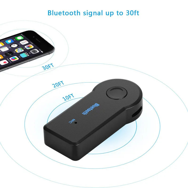 2 in 1 wireless Bluetooth 5.0 receiver 3.5mm jack for car music audio aux A2DP headphone transmitter adapter reciever handsfree - Smarsty