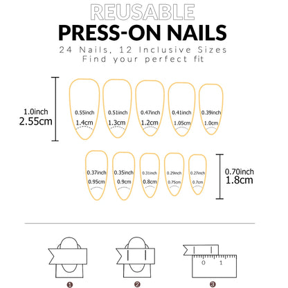 120pcs White French Fake Nails for Chic Style - Smarsty