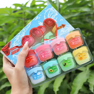 Moisturizing Fruit Lip Balm Set for Soft Lips - Smarsty